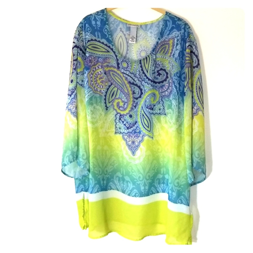 Colorful Georgette Top